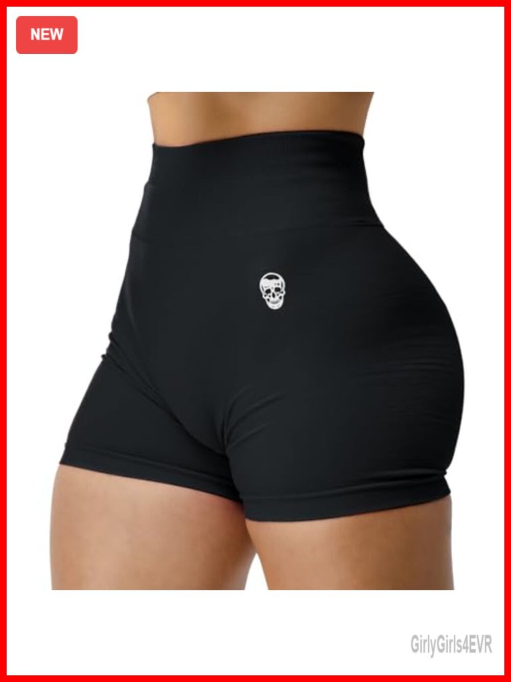 Seamless High Waist Biker Shorts Gym Running Yoga Athletic Women